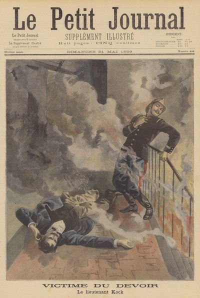 A kötelesség áldozata: Kock hadnagy alkotó: Fortune Louis Meaulle