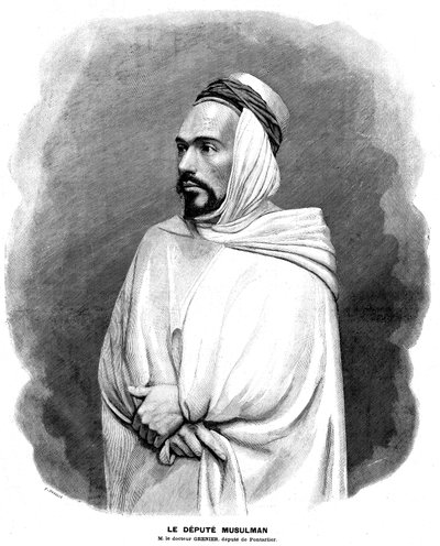 Meaulle metszete Guillard fényképes portréja után a Journal Illustrous N¡ 3. számának január 17-i "frontján". alkotó: Fortune Louis Meaulle