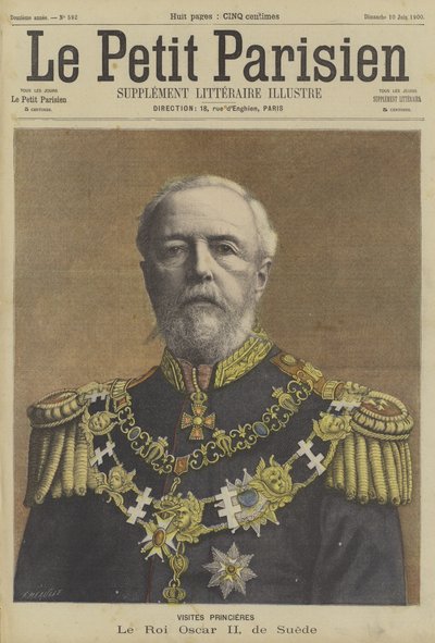 II. Oscar, svéd király alkotó: Fortune Louis Meaulle