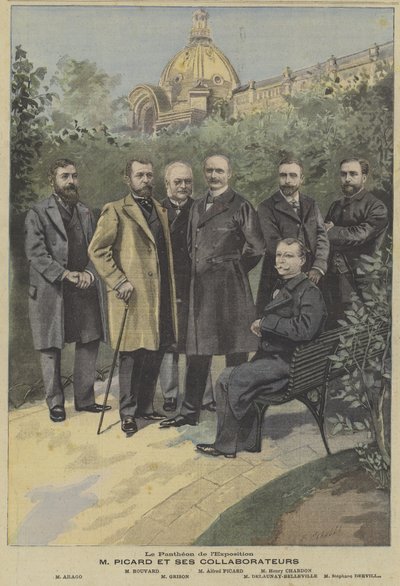 Az 1900-as párizsi Exposition Universelle szervezői alkotó: Fortune Louis Meaulle