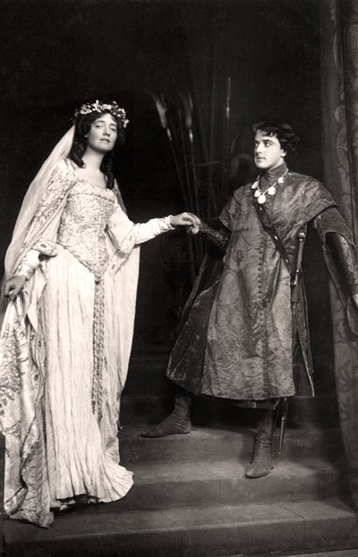 Dorothea Baird 1875-1933 és Harcourt Williams 1880-1957 Paola és Francesca, 1907. alkotó: Foulsham and Banfield