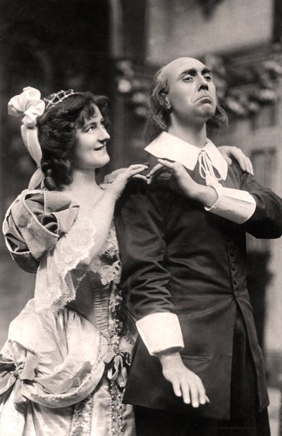 Louie Pounds és Powis Pinder a Lady Tattersben, 1907. alkotó: Foulsham and Banfield