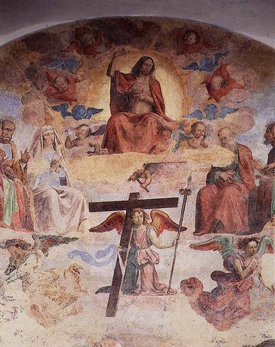 Utolsó ítélet (freskó) (78937 részlet) alkotó: Fra Bartolomeo