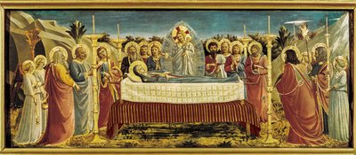Das Begräbnis der Jungfrau, um 1434-35 von Fra (c.1400-55) Angelico