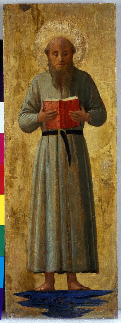 A Saint, 1435-40 (tempera nyárfán) alkotó: Fra Angelico