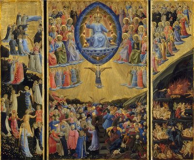 Az utolsó ítélet. 1440-45 alkotó: Fra Angelico