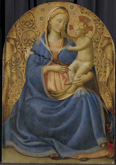 Az alázatosság Madonnája alkotó: Fra Angelico