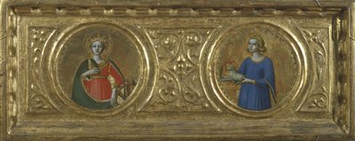 Alexandriai Szent Katalin és Szent Ágnes alkotó: Fra Angelico