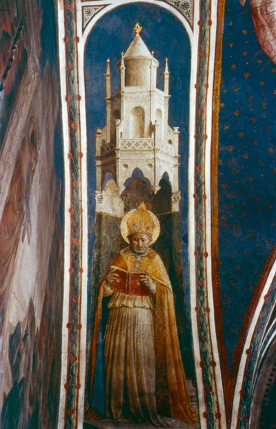 Szent Ambrus, 15. század közepe alkotó: Fra Angelico
