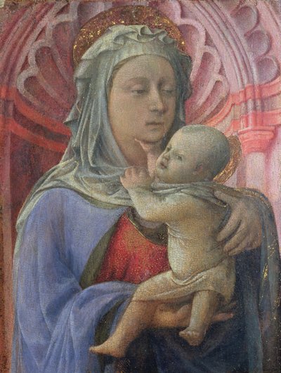 Madonna és gyermeke, 1430 körül alkotó: Fra Filippo Lippi
