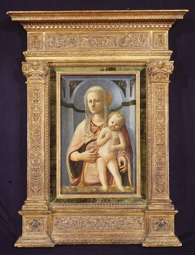 Madonna és gyermek, 1435 körül (tempera a panelen) alkotó: Fra Filippo Lippi