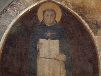 Aquinói Szent Tamás a Summa Theologicával, 1441-1442. alkotó: Fra Giovanni Angelico da Fiesole