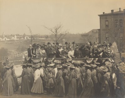 Fénykép a Tuskegee Intézet alapításának 25. évfordulójáról, 1906. alkotó: Frances Benjamin Johnston
