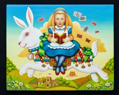 Alice és a fehér nyúl, 2013 alkotó: Frances Broomfield