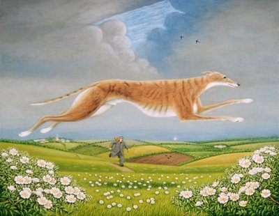 Mick the Miller, 1992 (olajok és tempera a panelen) alkotó: Frances Broomfield