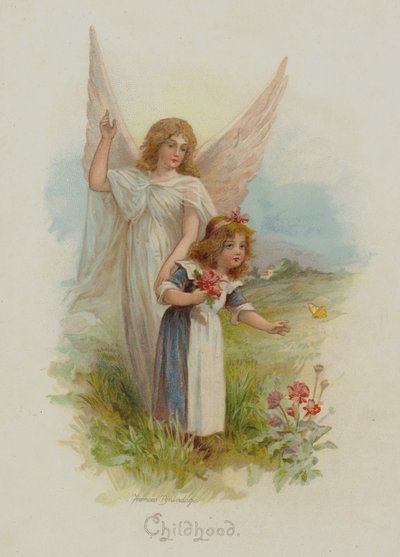 Gyermekkor (chromolitho) alkotó: Frances Brundage