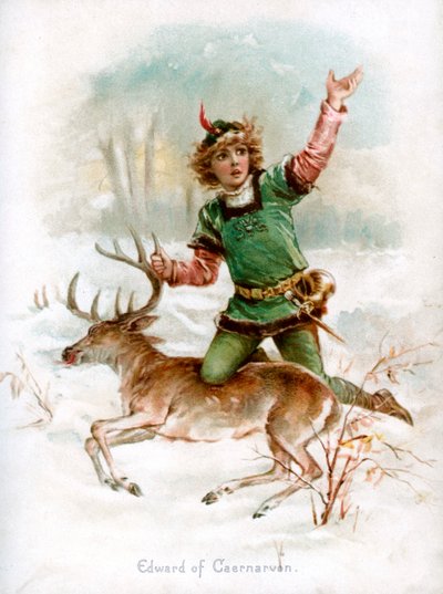 Caernarvoni Edward, 1897 alkotó: Frances Brundage