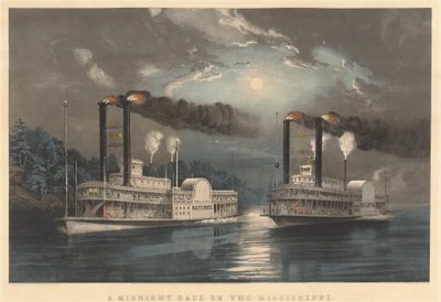Éjféli verseny a Mississippin alkotó: Frances Flora Bond Palmer