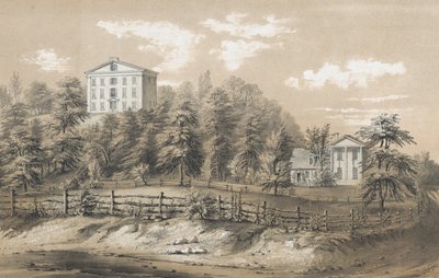 Richmond Seminary, Staten Island, N.Y., 1847-48. alkotó: Frances Flora Bond Palmer