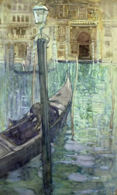 Velence (akvarell papíron) alkotó: Frances Hodgkins