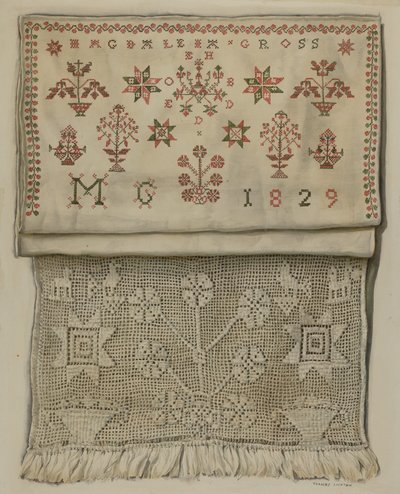 1829 Show Towel alkotó: Frances Lichten