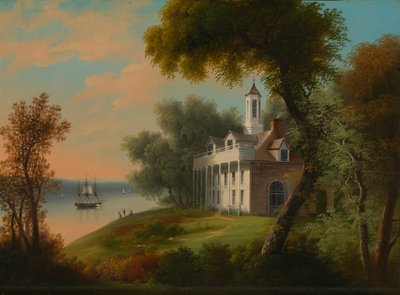 Mount Vernon, kb. 1850. alkotó: Frances Mary Bellows