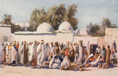 Rag Fair (színes litográfia) alkotó: Frances Nesbitt