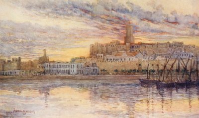 Sousse (színes litográfia) alkotó: Frances Nesbitt