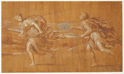 Apollon verfolgt Daphne alkotó: Francesco Albani