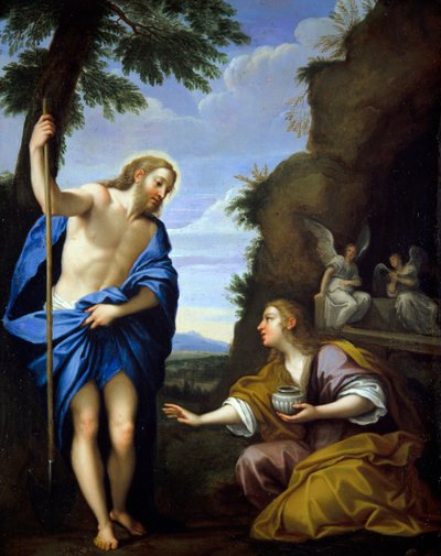 Noli me tangere (vászon) alkotó: Francesco Albani