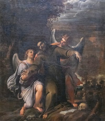 Szent Ferenc alkotó: Francesco Albani