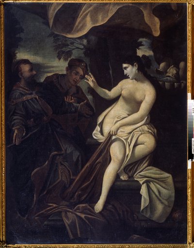 ""Susanna and the Elders"" (Susanna and the Elders) Francesco Albani dit l