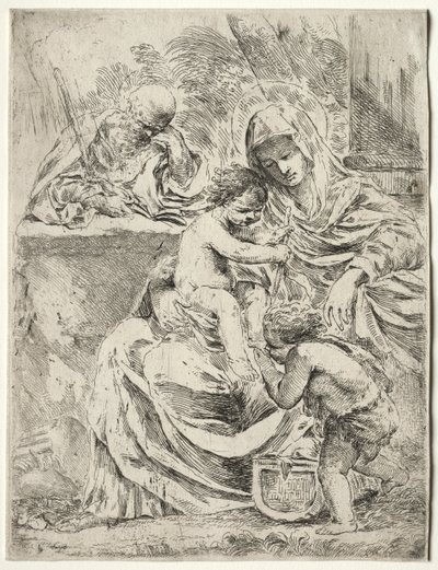 A Szent Család alkotó: Francesco Amato