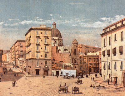 San Francesco tér a Porta Capuana-nál, Nápolyban alkotó: Francesco Aversano