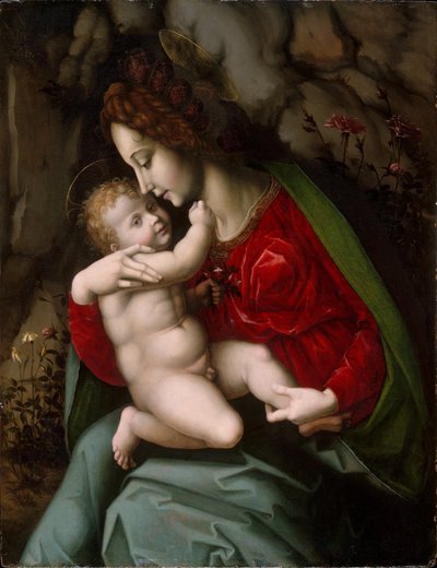 Madonna és gyermeke alkotó: Francesco Bacchiacca
