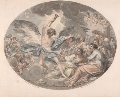 Apollón és a múzsák alkotó: Francesco Bartolozzi