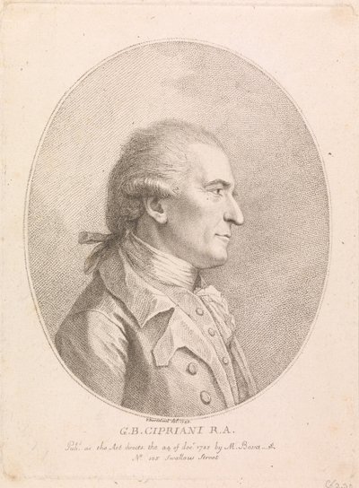 G. B. Cipriani, RA alkotó: Francesco Bartolozzi