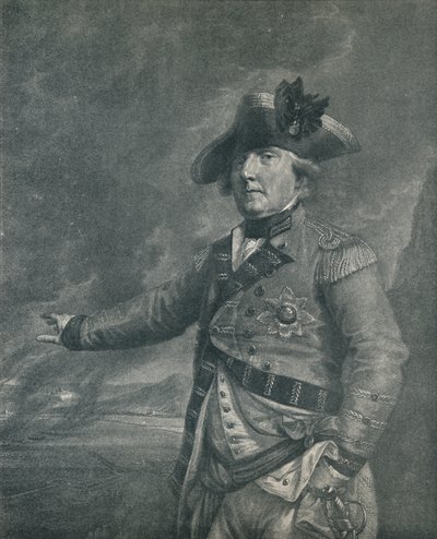 George Augustus Elliot Lord Heathfield, Gibraltár kormányzója, 1788 1909 alkotó: Francesco Bartolozzi