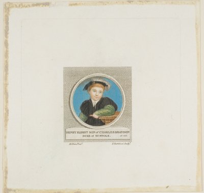 Henry Brandon alkotó: Francesco Bartolozzi