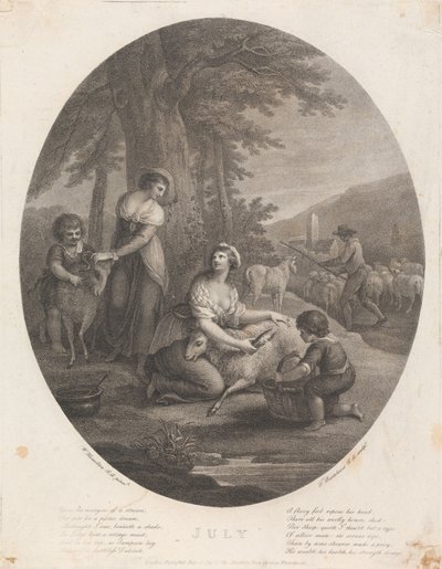 július alkotó: Francesco Bartolozzi