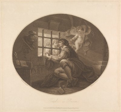 Lovelace a börtönben alkotó: Francesco Bartolozzi