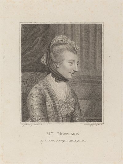 Montague asszony, 1792. alkotó: Francesco Bartolozzi