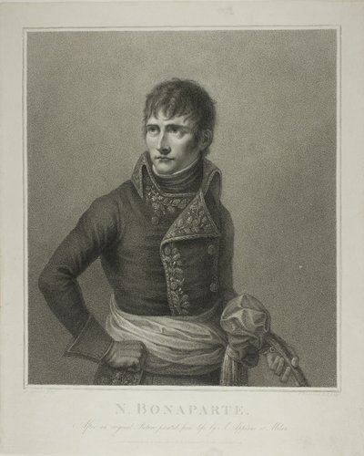 Napóleon Bonaparte, első tanácsos alkotó: Francesco Bartolozzi