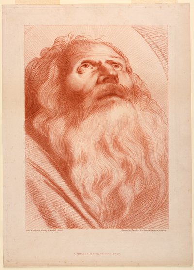Öregember feje alkotó: Francesco Bartolozzi