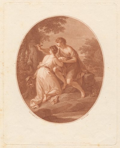 Paris und Oenone alkotó: Francesco Bartolozzi