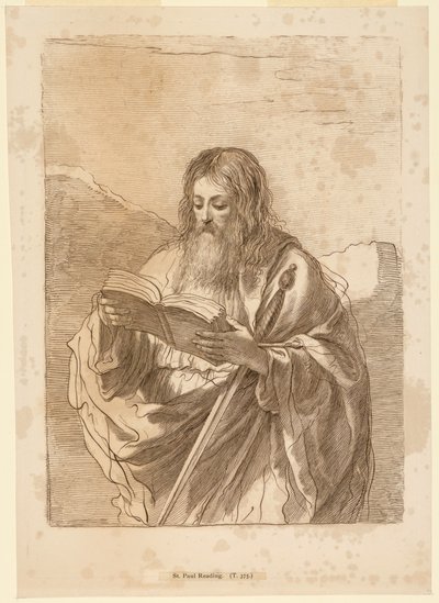 Szent Pál olvasmánya alkotó: Francesco Bartolozzi