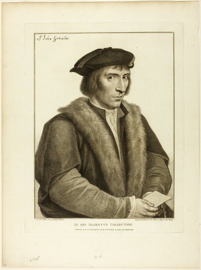 Sir John Godsalve alkotó: Francesco Bartolozzi