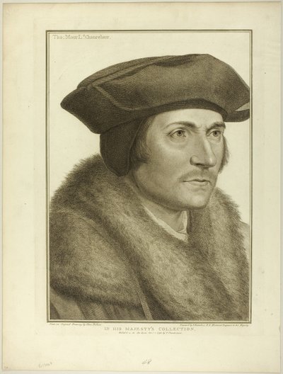 Sir Thomas More, Lord kancellár alkotó: Francesco Bartolozzi