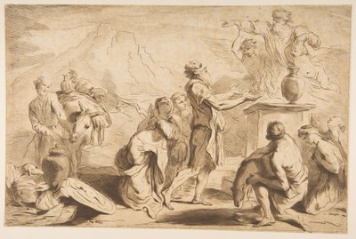 Noé áldozata, 1765. alkotó: Francesco Bartolozzi