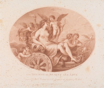 Der Triumph von Schönheit und Liebe alkotó: Francesco Bartolozzi